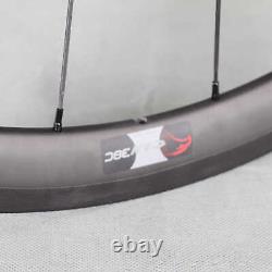 ICAN 38mm Novatec 511 512SB Hub Carbon Clincher Road Bike Wheelset Rim Brake