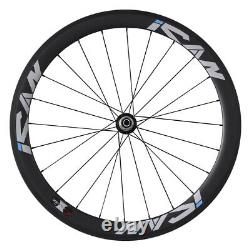 ICAN 50mm Deep 23mm Wide 700C Carbon Clincher Road Bike Wheelset in the USA