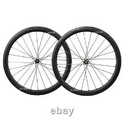 ICAN AERO 45 Disc Carbon Road Bike Wheelset 700C Center Lock 10/11S Shimano