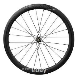 ICAN AERO 45 Disc Carbon Road Bike Wheelset 700C Center Lock 10/11S Shimano