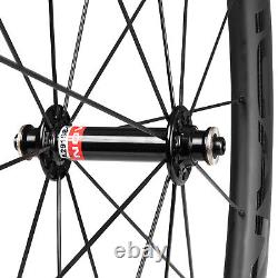 ICAN Alpha 40C Carbon Road Bike Wheelset 700C Rim Brake 25mm Width in the USA