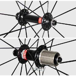 ICAN Alpha 40 Pro Carbon Clincher Road Bike Wheelset 700C Rim Brake 1421g in USA
