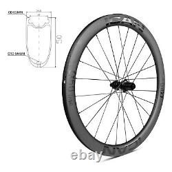 ICAN Alpha 50 Disc Carbon Road Bike Disc Wheelset Center Lock 12100/142mm in US