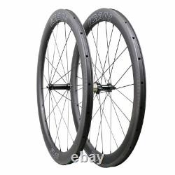 ICAN FL50 Carbon Road Bike Wheelset Novatec Hub Clincher Tubeless Ready in USA