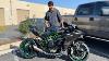 Installing Green Carbon Fiber Wheels On My Ninja H2r