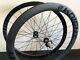 Knight Composites TLA 50/35 Road disc wheel set, White Industries CLD hubs