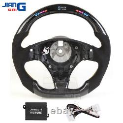 LED CARBON FIBER STEERING WHEEL Fit For MASERATI GRANTURISMO MC GRAN TURISMO