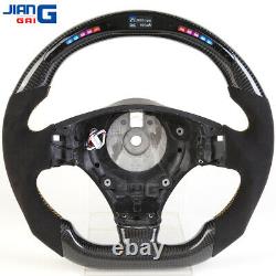 LED CARBON FIBER STEERING WHEEL Fit For MASERATI GRANTURISMO MC GRAN TURISMO