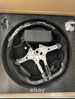 LED Carbon Fiber Steering Wheel BMW M3 M4 F30 F80 F82 X5M X6M