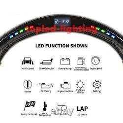 LED Carbon Fiber Steering Wheel For Charger Challenger Hellcat srt 2015-2022