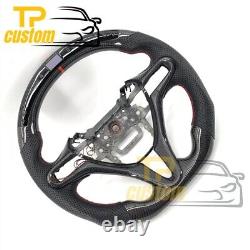 LED Carbon Fiber Steering Wheel for Honda 8th Civic Si Couple Sedan 2006-2011