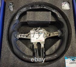 LED Carbon Fiber Steering Wheel skeleton for BMW M1 M2 M3 M4 F80 F82 F90 2015+