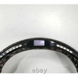 LED Forged Carbon Fiber Steering Wheel fit for 10th-Gen Honda Accord Insight