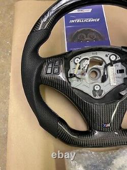 LED Performance Steering Wheel BMW E90 E92 E93 M3 / M3 Carbon Fiber + Trim