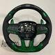 LED Smart Carbon Fiber Steering Wheel For 2015+ Dodge Charger SRT Challenger GT