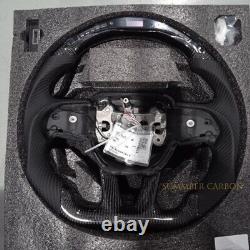 LED carbon fiber Steering Wheel Fit Dodge Charger Challenger Durango SRT 15+