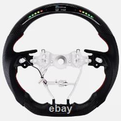 LOSCHEN Carbon Fiber LED Steering Wheel Fits Toyota Camry 2018-2022 New