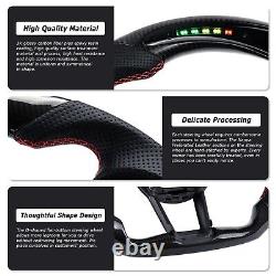 LOSCHEN Carbon Fiber LED Steering Wheel For Audi TT & TTRS & R8 2016 2023
