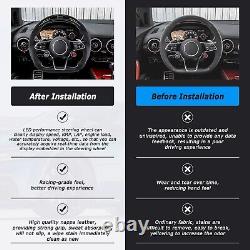 LOSCHEN Carbon Fiber LED Steering Wheel For Audi TT & TTRS & R8 2016 2023