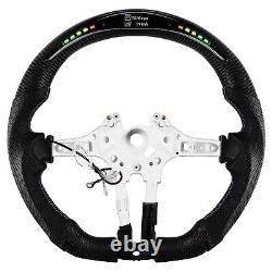 LOSCHEN Carbon Fiber LED Steering Wheel For BMW M5 F10 F90 M6 F06 F12 F13 M8 F92