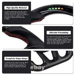 LOSCHEN Carbon Fiber LED Steering Wheel For Dodge Challenger SRT 2015+ withHeated