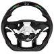 LOSCHEN Carbon Fiber LED Steering Wheel For Ford F150 Raptor 2015 2020