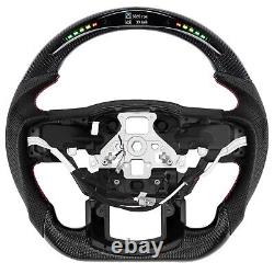 LOSCHEN Carbon Fiber LED Steering Wheel For Ford F150 Raptor 2015 2020