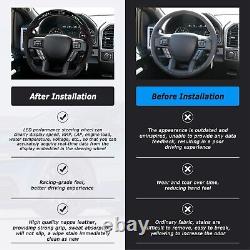 LOSCHEN Carbon Fiber LED Steering Wheel For Ford F150 Raptor 2015 2020
