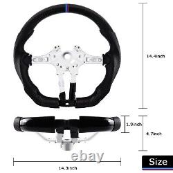 LOSCHEN Real Carbon Fiber Steering Wheel For BMW M5 M6 M8 F10 F90 F06 F12 F13