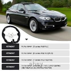 LOSCHEN Real Carbon Fiber Steering Wheel For BMW M5 M6 M8 F10 F90 F06 F12 F13