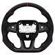 LOSCHEN Real Carbon Fiber Steering Wheel For Dodge Challenger 2015 2023