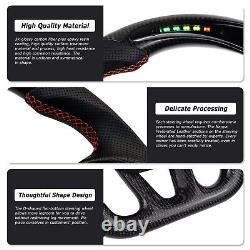 LOSCHEN Real Carbon Fiber Steering Wheel For Dodge/Jeep Grand Cherokee SRT 2015+