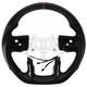 LOSCHEN Real Carbon Fiber Steering Wheel For Dodge RAM 1500 2018 2024 withHeated