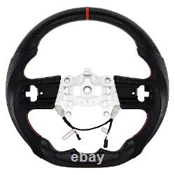 LOSCHEN Real Carbon Fiber Steering Wheel For Jeep Wrangler JL/JT 18-23 withHeated