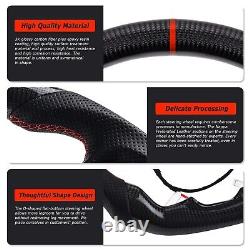 LOSCHEN Real Carbon Fiber Steering Wheel For Jeep Wrangler JL/JT 18-23 withHeated