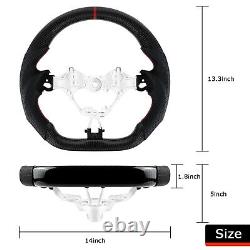 LOSCHEN Real Carbon Fiber Steering Wheel For TOYOTA 86 GT86 Subaru BRZ 2016-2020