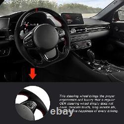 LOSCHEN Real Carbon Fiber Steering Wheel For Toyota GR Supra A90 MKV MK4 MK5