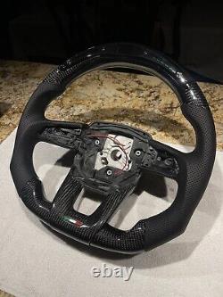 Lamborghini Urus Carbon Fiber Steering Wheel With LED Shift Light Module