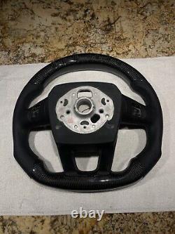 Lamborghini Urus Carbon Fiber Steering Wheel With LED Shift Light Module