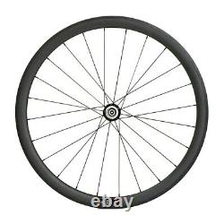 Lightweight 700C Carbon Fiber Road Bike Wheelset Bicycle Wheels QR Wheel