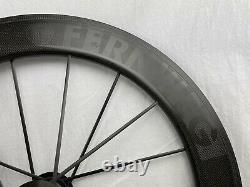 Lightweight Germany FERNWEG SCHWARZ Black Ed Carbon Clincher Wheelset NEW withBLEM