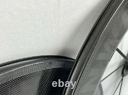 Lightweight Germany FERNWEG SCHWARZ Black Ed Carbon Clincher Wheelset NEW withBLEM