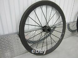 Lightweight Meilenstein Clincher 24E Schwarz Edition wheelset