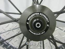 Lightweight Meilenstein Clincher 24E Schwarz Edition wheelset
