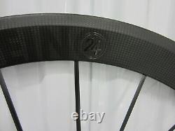 Lightweight Meilenstein Clincher 24E Schwarz Edition wheelset