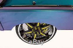 Luxury Custom Wrap 7 8 9 Billiards Pool Table Rims Car Donk Simonis Carbon Fiber