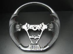 MIT Toyota Corolla iM 2014-2018 Carbon Fiber look leather steering wheel-SPORTS