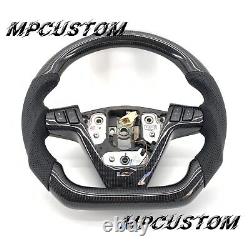 MPCUSTOM 100% Real carbon fiber steering wheel for Cadillac CTS V 2005-2007