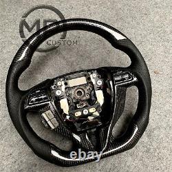 MPCUSTOM Real carbon fiber Steering Wheel For Honda Accord Coupe V6 2008-2012