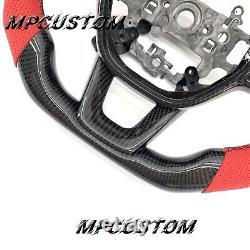 MPcustom 100%Real CarbonFiber Steering Wheel fit For Honda Civic 11gen 2021-2024